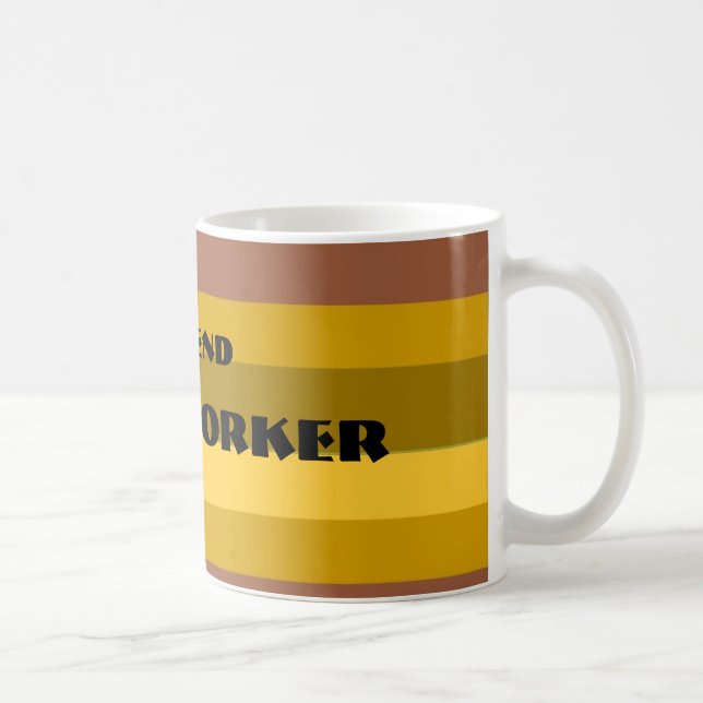 Travailleur du bois du week-end - tasse (Droite)