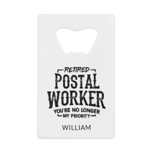 Travailleur postal à la retraite n'est plus une pr