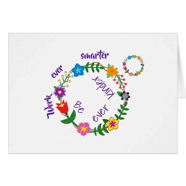 Travaillez toujours plus intelligemment, Soyez tou (Devant horizontal)