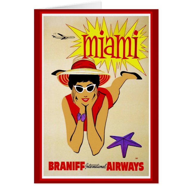 Travel America Imprimer Vintage voyage rétro (Devant)