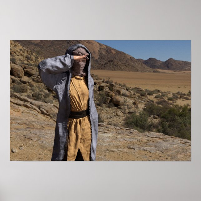 Traverser Le Désert Imaginaire Poster Imprimer (Devant)