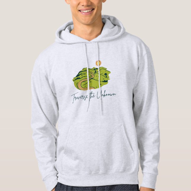 Traverser le Sweat - shirt à capuche masculin inco (Devant)