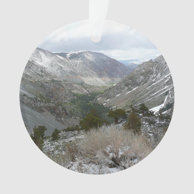 Traverser les montagnes neigeuses de la Sierra Nev (devant)