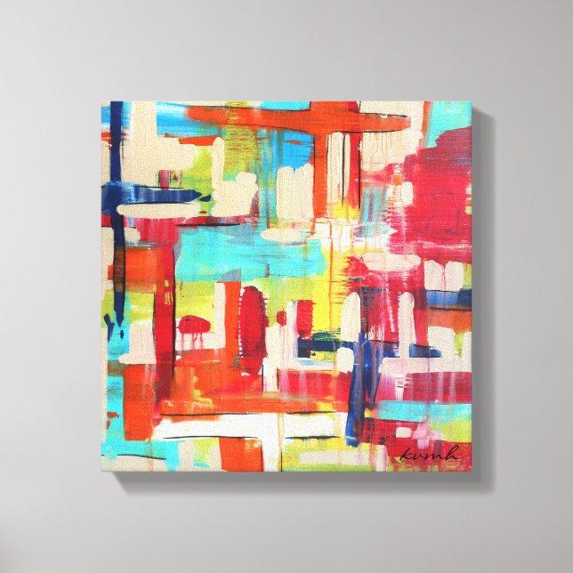 Traverses 12x12 Toile Enveloppée (Recto)