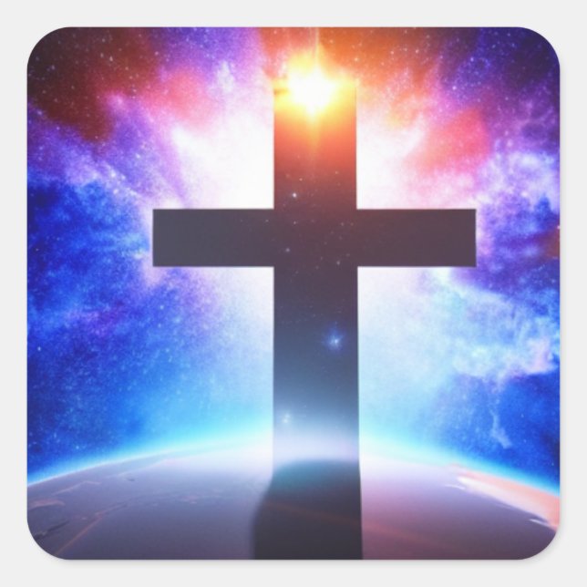 Traversez le monde en Sticker spatial (Devant)