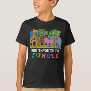 Traversez le T-shirt Jungle