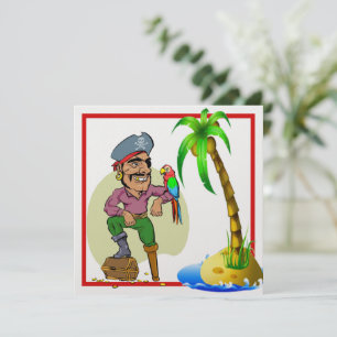 Treasure Island 3 Invitation