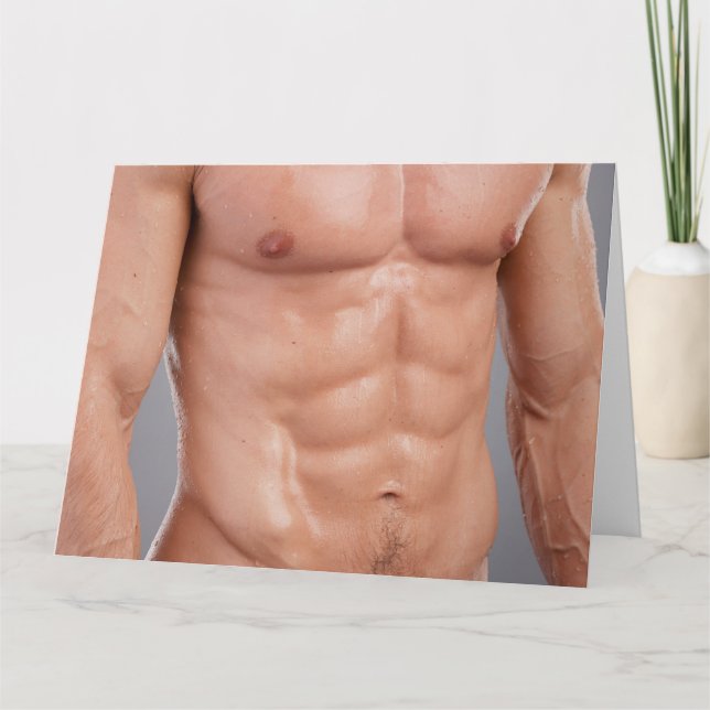 Treasure Trail Hot Guy - Carte de voeux (Devant)