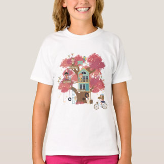 Treehouse Collection Girls Ruffle T-Shirt