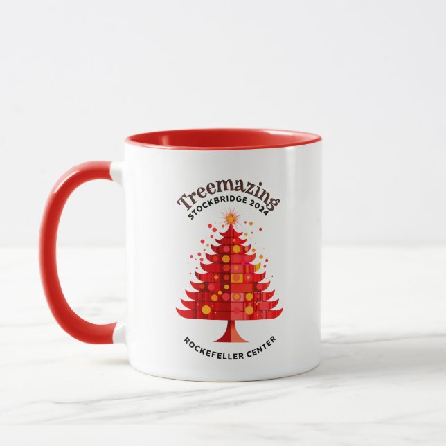 Treemazing Stockbridge 2024 Memorial Mug - ORANGE (Gauche)