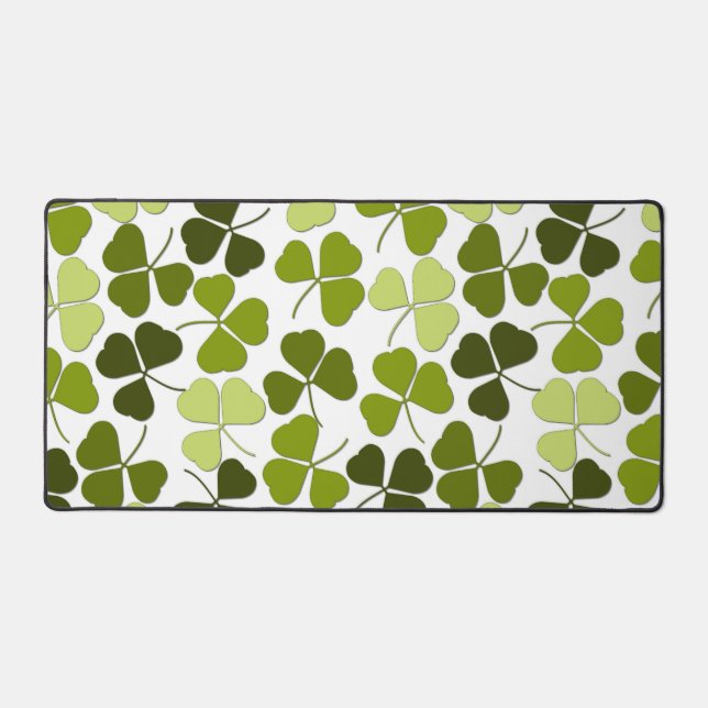 Trèfle vert dans une variété de nuances (Recto)