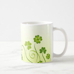 Trèfles chanceux - tasse
