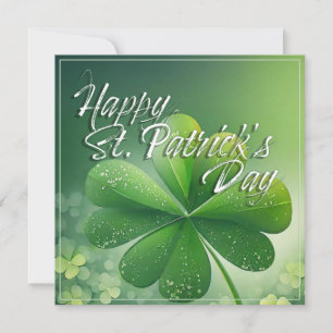Trèfles verts Joyeuse Saint-Patrick (7) c