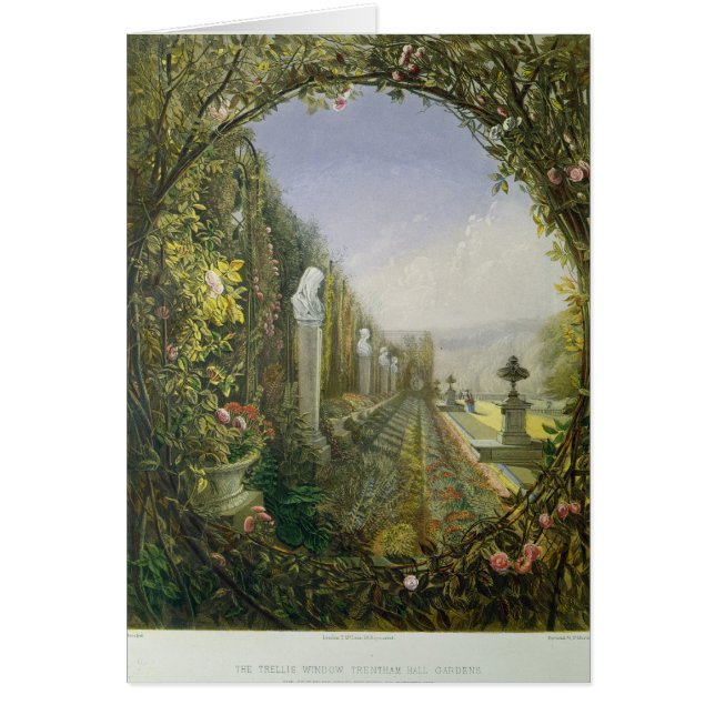Trellis Window, Trentham Hall Gardens (Devant)
