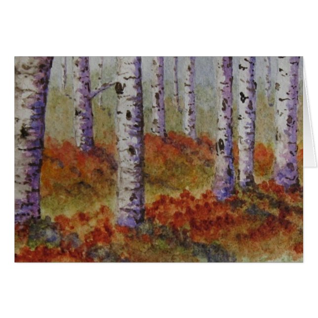 Trembles d'automne (Devant horizontal)