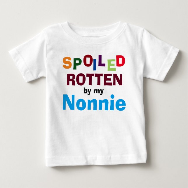 Trempe Portée Par Mon Nonnie Baby Toddler T-Shirt (Devant)