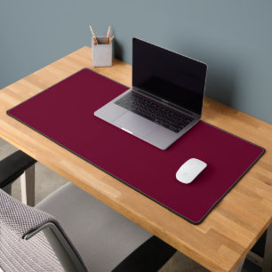 Trend Color Dark Burgundy Desk Mat