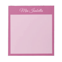 Trend Color Rose Purple Berry Classic Bloc-notes