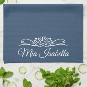 Trend Color Serious Blue Cuisine Serviette