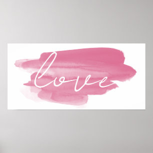 Trend Color Viva Magenta Love Poster
