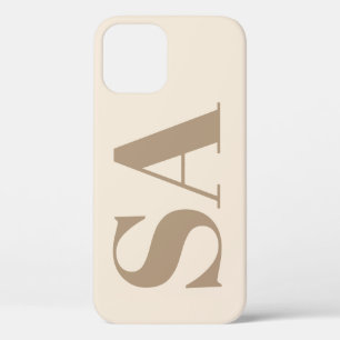 trendy Antique White avec étui monogrammé Case-Mat
