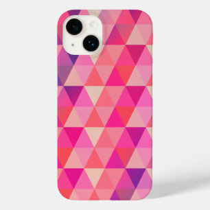 Trendy Colorful Triangles géométriques Motif Coque