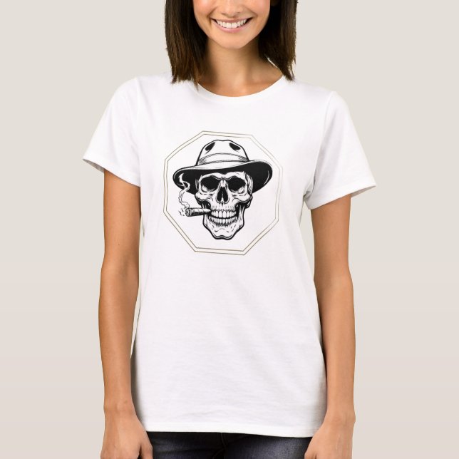 Trendy Minimalist Cotton T-Shirt | Comfortable & S (Devant)