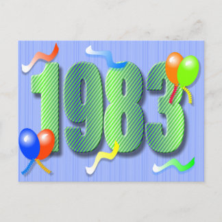 Trente anniversaire 1983 Carte postale