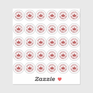 Trente Étiquettes TAPPED AUX ÉTATS-UNIS PURE MAPLE