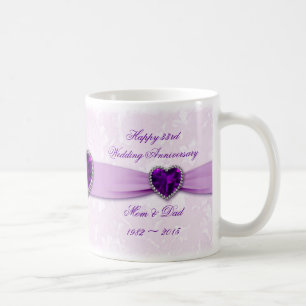 Trente-troisième tasse d'anniversaire de mariage
