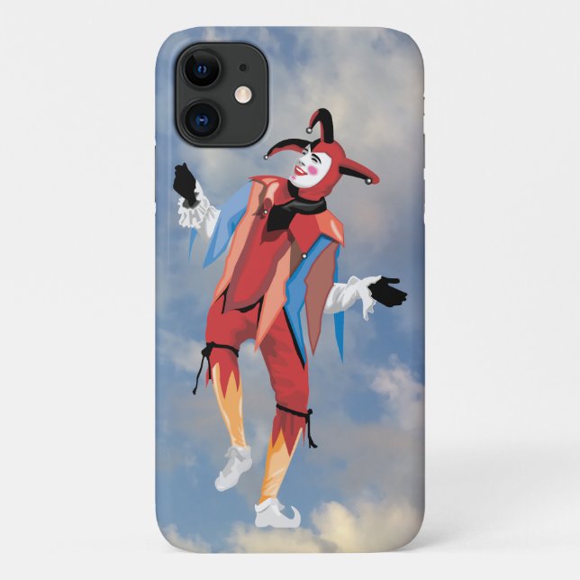 Très amusant Clown Jester coque iphone (Dos)