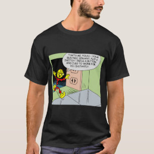 Très amusant T-shirt Reddy Kilowatt