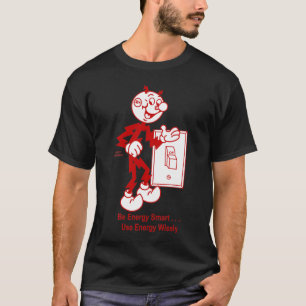 Très amusant T-shirt Reddy Kilowatt