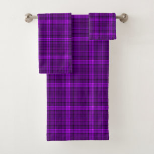 Très belle à damiers motif de violet
