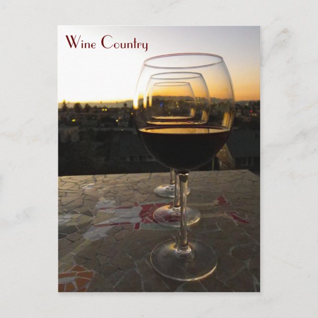 Très Belle Carte Postale De Vin ! (Devant)