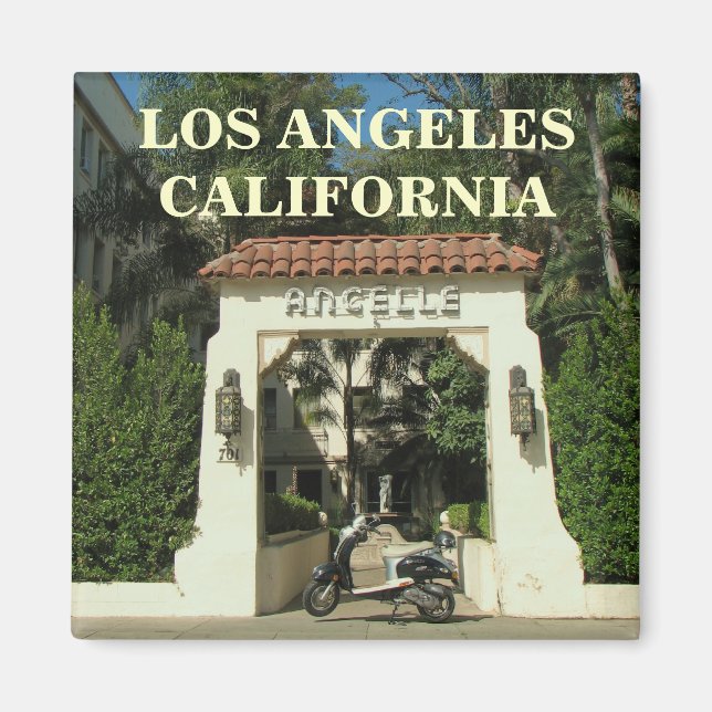 Très Cool Los Angeles Magnet ! (Devant)