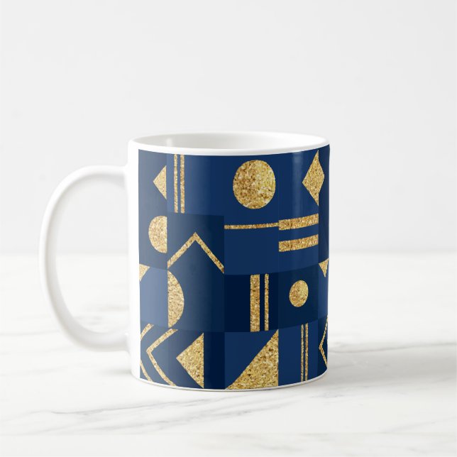 Très Cool Sud-Ouest Bleu style café Mug (Gauche)