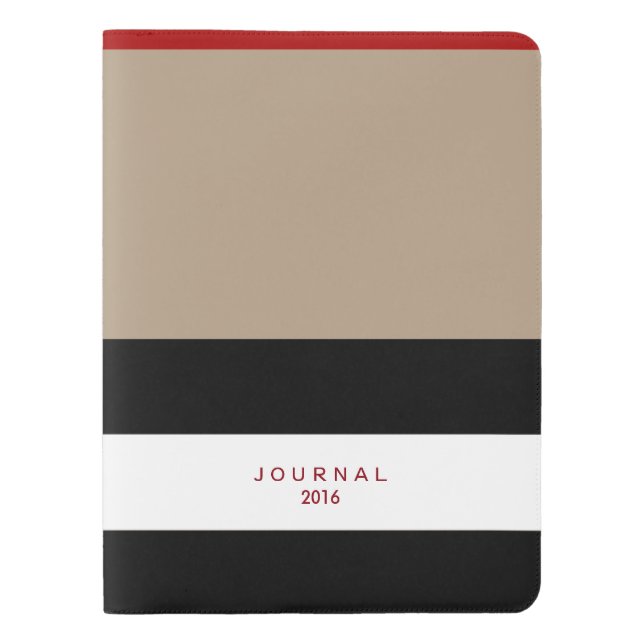 Très Grand Carnet Moleskine Personnaliser Avec Votre Taupe Texte/BW Grand Jour (Devant)