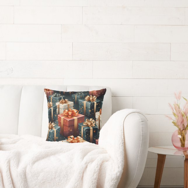 très joli Joyeux Coussin de Noël (Canapé)