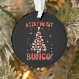 Très joyeux Bunco Noël Arbre Jeu de dés Soirée