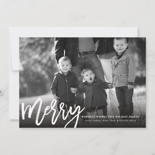 Très Joyeux Carte photo (Devant)
