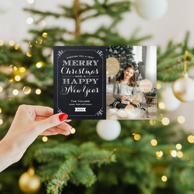 Très Joyeux Carte photo magnétique de Noël (Créateur téléchargé)