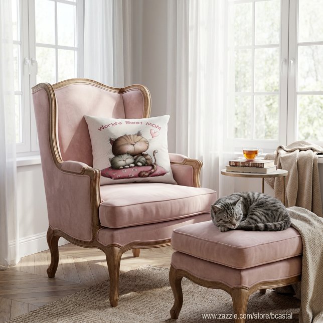Très mignons chats jeté oreiller (Créateur téléchargé)