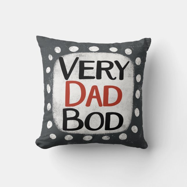 Très Papa Bod Lance Oreiller (Recto)
