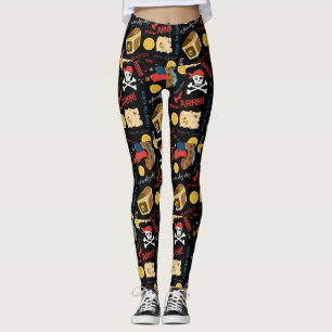 Trésor de pirate capri leggings