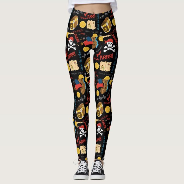 Trésor de pirate capri leggings (Devant)