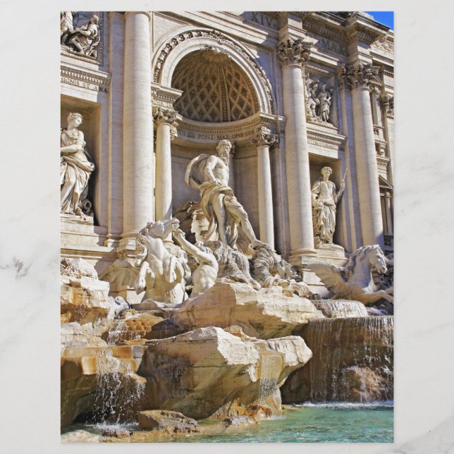 Trevi fountain (Devant)