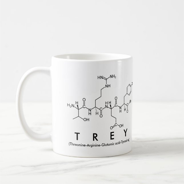 Trey peptide nom mug (Gauche)