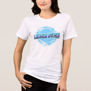 Tri-matière Likoca Beach - T-shirt Surf en bleu