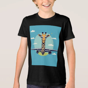Tri-matière Lutte en tête - T-shirt de voyage en girafe de gra